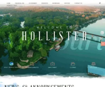 Cityofhollister.com(City of Hollister) Screenshot