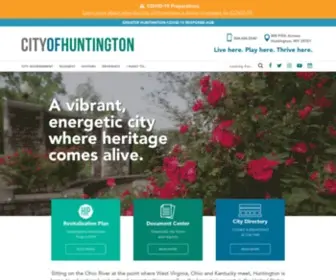 Cityofhuntington.com(City of Huntington) Screenshot