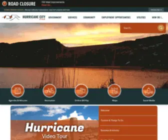 Cityofhurricane.com(Hurricane City Official Website Home) Screenshot