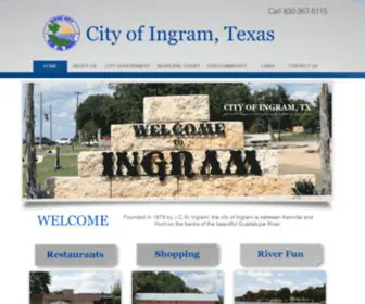 Cityofingram.com(City of Ingram) Screenshot