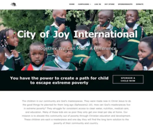 Cityofjoyrwanda.org(City of Joy International) Screenshot