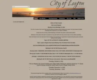 Cityoflayton.com(Mile Marker 68 1/2) Screenshot