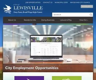 Cityoflewisville.com(City of Lewisville) Screenshot