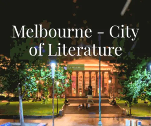 Cityofliterature.com.au(City of Literature) Screenshot