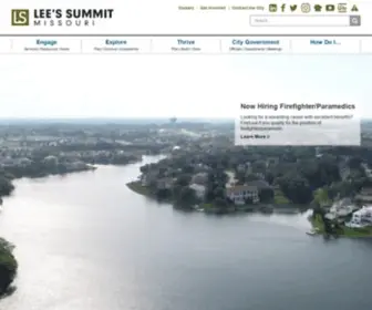 Cityofls.net(City of Lee's Summit) Screenshot