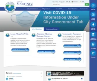 Cityofmartinez.org(City of Martinez) Screenshot