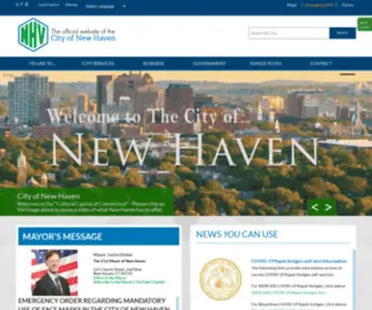 Cityofnewhaven.com(New Haven) Screenshot