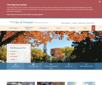 Cityofnewport.com(City of Newport) Screenshot