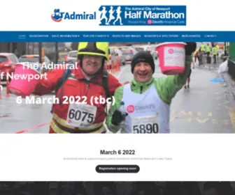 Cityofnewporthalfmarathon.com(The City of Newport Half Marathon) Screenshot