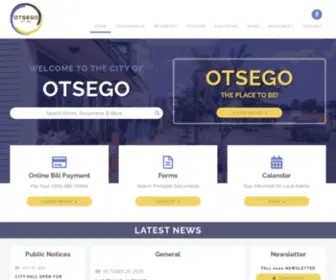 Cityofotsego.org(Government) Screenshot