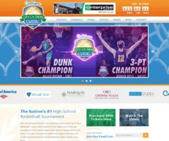 Cityofpalmsclassic.com(City of Palms Classic Basketball Tournament) Screenshot