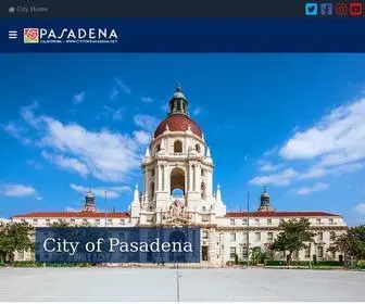 Cityofpasadena.net(City of Pasadena) Screenshot