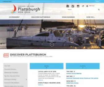 Cityofplattsburgh-NY.gov(Plattsburgh, NY) Screenshot