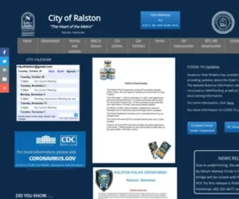 Cityofralston.com(City of Ralston) Screenshot