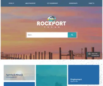 Cityofrockport.com(Rockport, TX) Screenshot