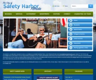 Cityofsafetyharbor.com(Safety Harbor FL) Screenshot