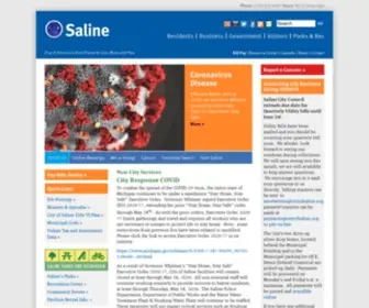 Cityofsaline.org(City of Saline) Screenshot