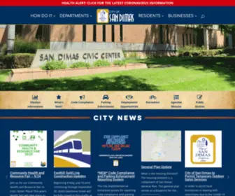 Cityofsandimas.com(City of San Dimas) Screenshot