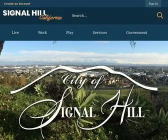Cityofsignalhill.org(Signal Hill) Screenshot