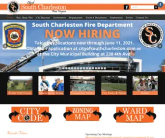 Cityofsouthcharleston.com(Cityofsouthcharleston) Screenshot