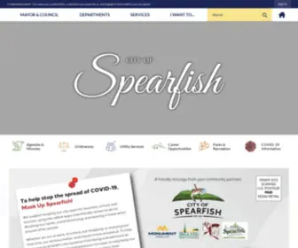 Cityofspearfish.com(Spearfish, SD) Screenshot
