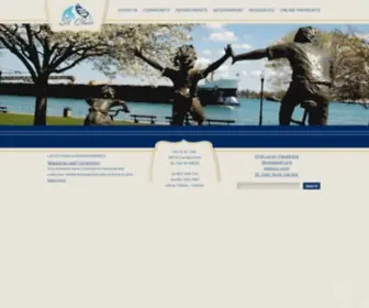 Cityofstclair.com(City of St) Screenshot