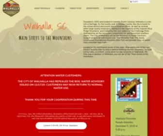 Cityofwalhalla.com(City of Walhalla) Screenshot