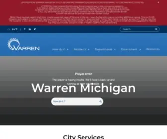 Cityofwarren.org(City of Warren) Screenshot