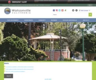 Cityofwatsonville.org(Watsonville) Screenshot