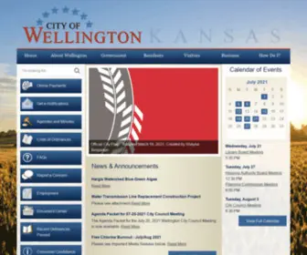 Cityofwellington.net(Cityofwellington) Screenshot