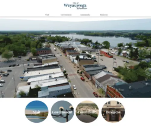 Cityofweyauwega-WI.gov(City of Weyauwega) Screenshot