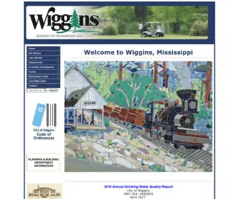 Cityofwiggins.com(City of Wiggins) Screenshot