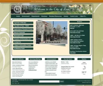 CityofZion.com(The City of Zion) Screenshot