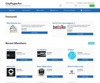 Citypages.pro(Local Business Directory) Screenshot