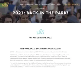 Cityparkjazz.org(City Park Jazz) Screenshot