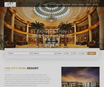 Cityparkresort.com(City Park Resort is a luxurious wedding destination of International level) Screenshot