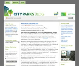 Cityparksblog.org(Cityparksblog) Screenshot