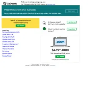 Citypeoplegroup.org(Citypeoplegroup) Screenshot