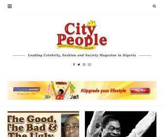 Citypeopleonline.com(City People Magazine) Screenshot