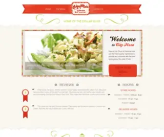 Citypizzanewton.com(City pizza and pasta) Screenshot