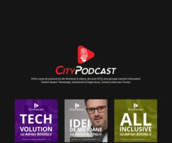 Citypodcast.ro(Prima Retea de Podcast) Screenshot