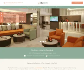 Citypointhotel.com(Citypoint Hotel in Bangkok) Screenshot