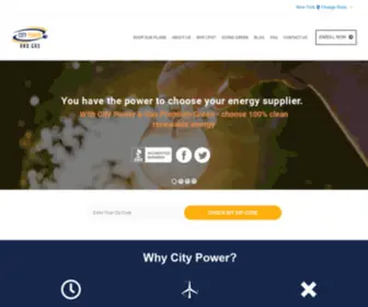 Citypowerandgas.com(Citypowerandgas) Screenshot