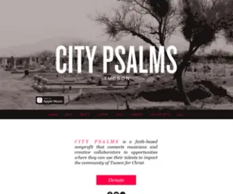 Citypsalms.com(City Psalms) Screenshot