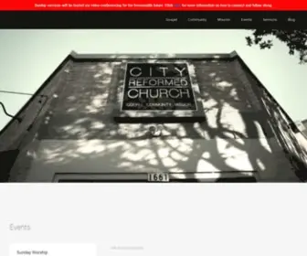 Cityreformedchurch.org(City Reformed Church) Screenshot