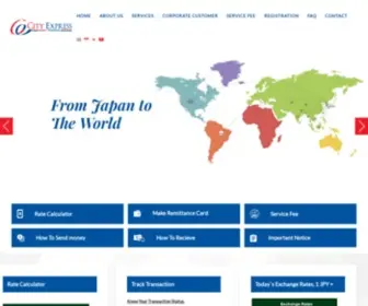 Cityremit.com(City Remit card) Screenshot