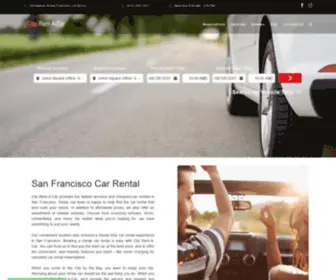 Cityrentacar.com(San Francisco Car Rental) Screenshot