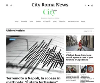 Cityroma.com(City Roma News) Screenshot