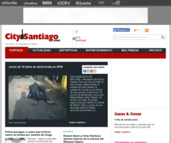 Citysantiago.com.do(CitySantiago) Screenshot