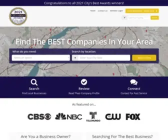 Citysbestawards.com(Local Business Directory) Screenshot